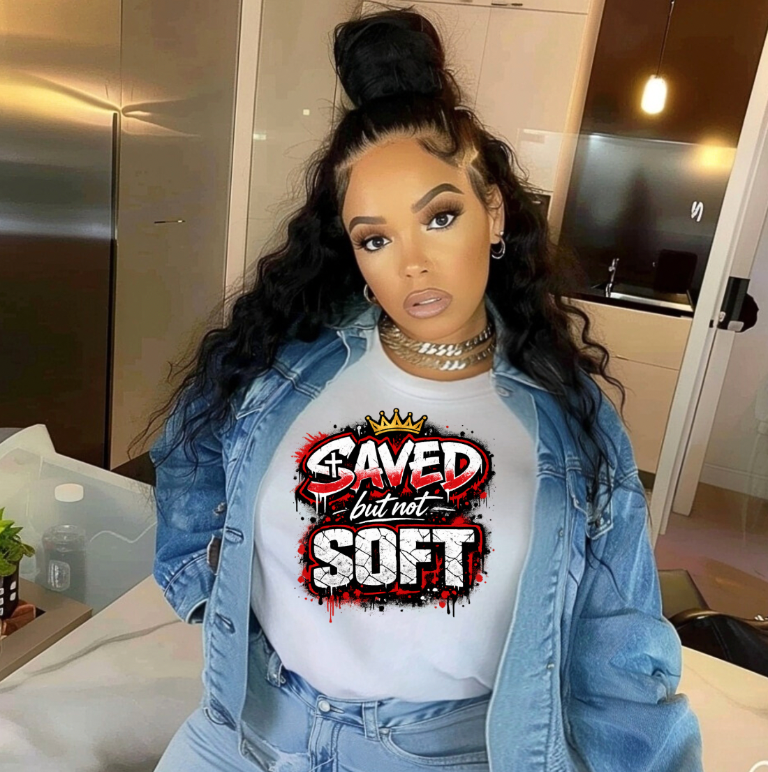 Saved not Soft DTF Transfer