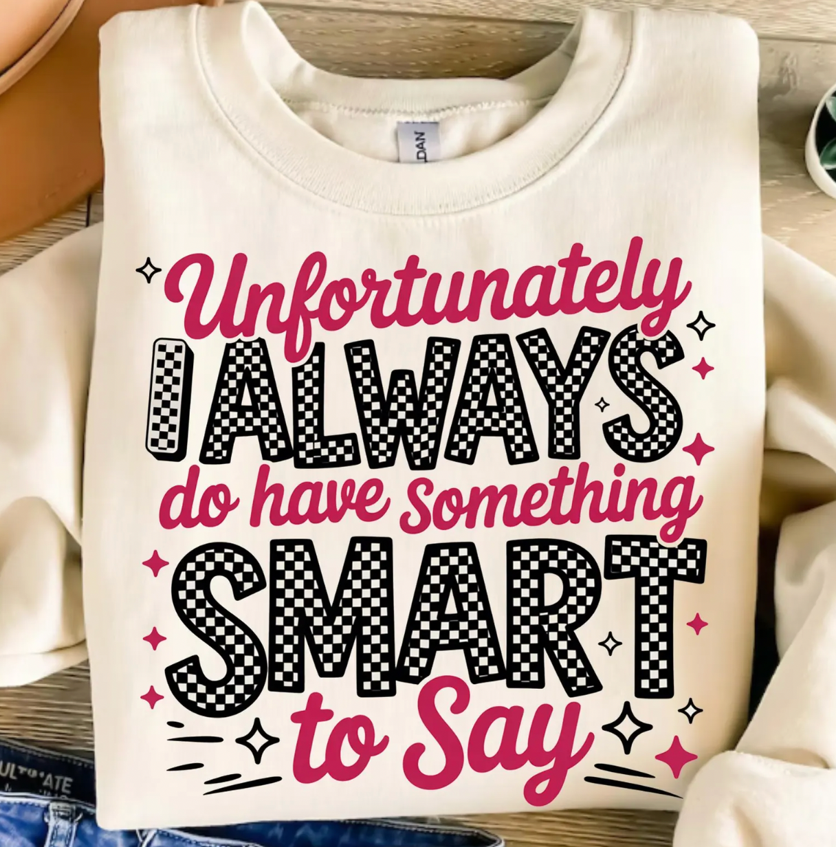 Something Smart To Say DTF Transfers