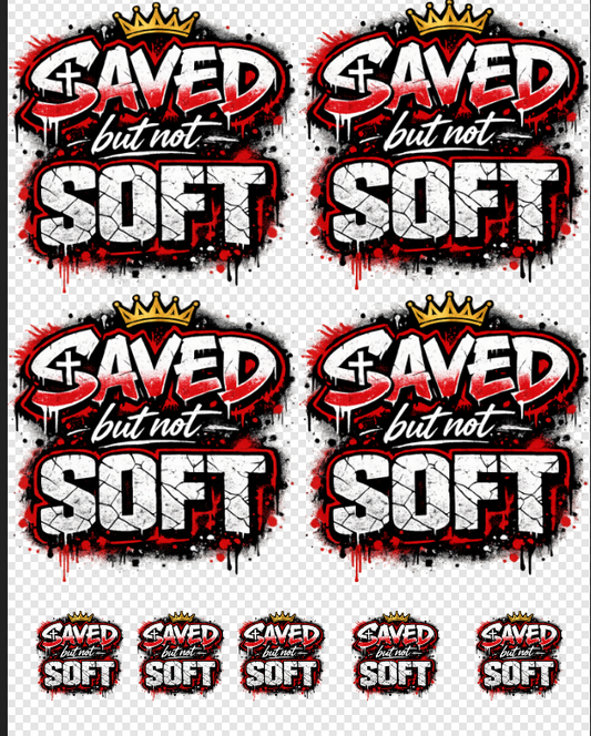 22x27 Saved not Soft Mini DTF Transfers Gang Sheet