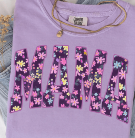 Floral Mama DTF TRANSFER