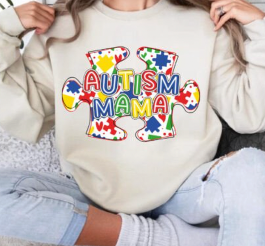 Autism Mama DTF Transfer