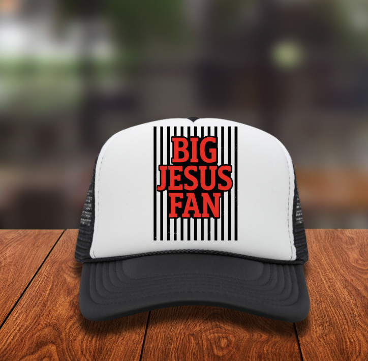 Jesus Fan  Hat Transfers