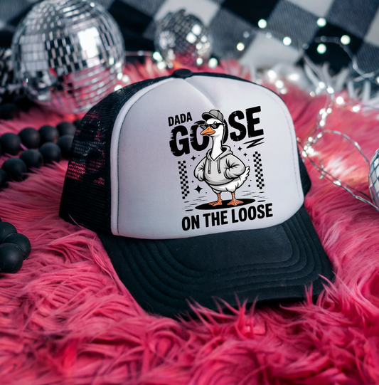 Dada Goose on the Loose Hat DTF Transfers