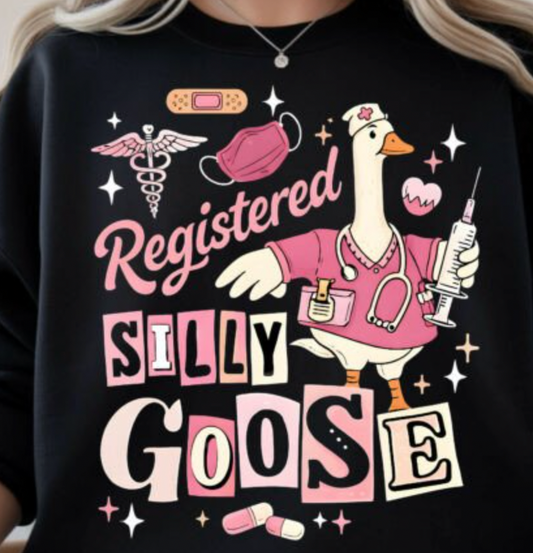 Registered Silly Goose Nurse DTF TRANSFERS