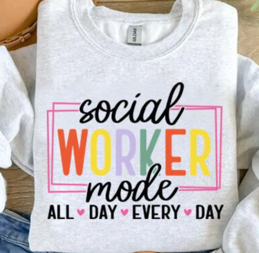 Social Worker  Everyday DTF Transfers