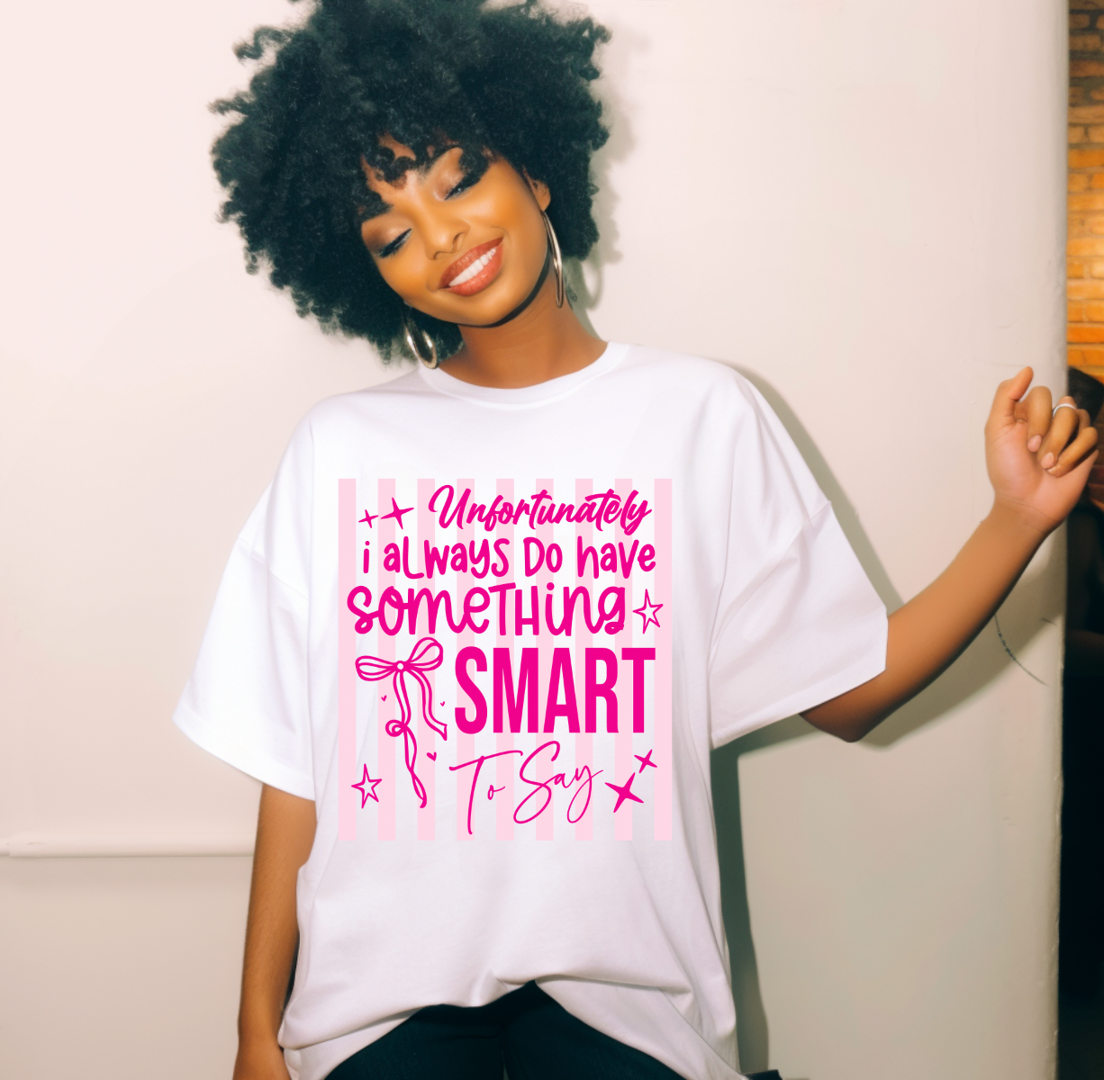 Something Smart to Say DTF TRANSFER