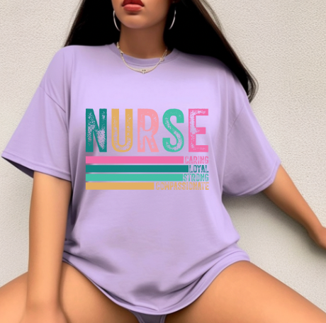 Retro Nurse DTF TRANSFER