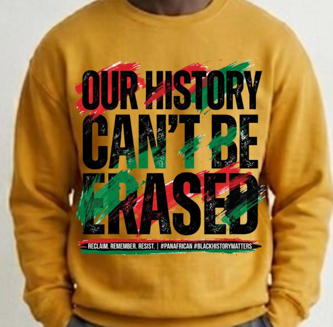 Our History Cant Be Erased DTF Transfer