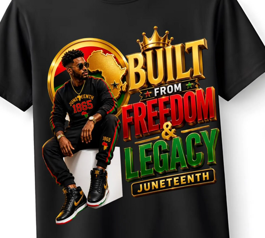 Build From Freedom & Legacy  DTF Transfer