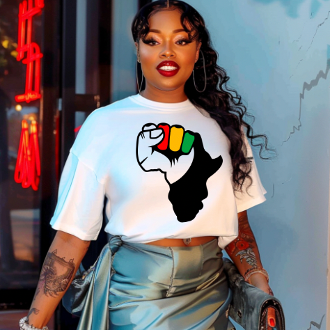 Africa Fist  DTF Transfer
