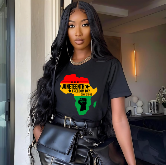 Juneteenth Freedom Day DTF Transfer