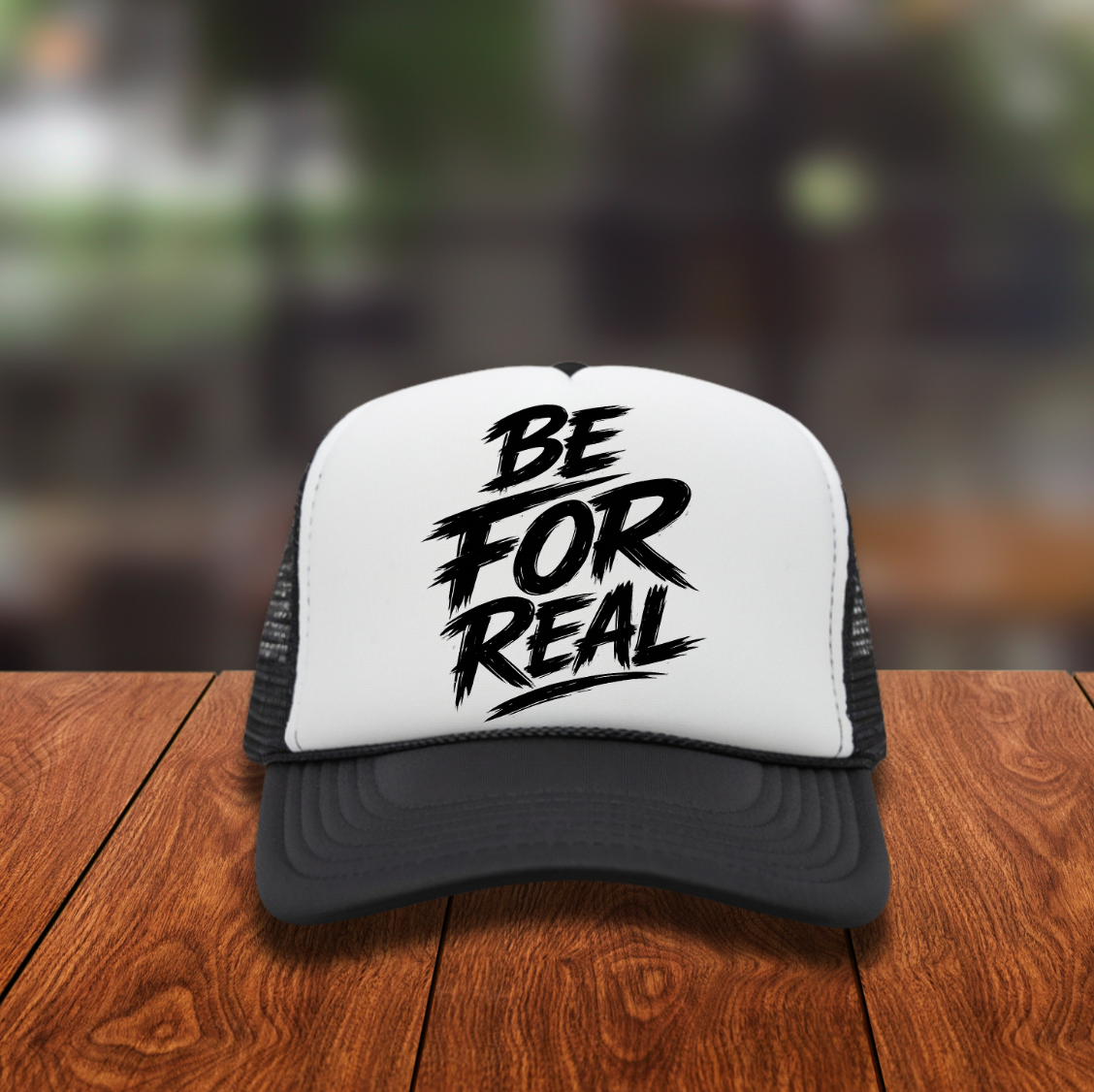 Be For Real Hat DTF Transfers
