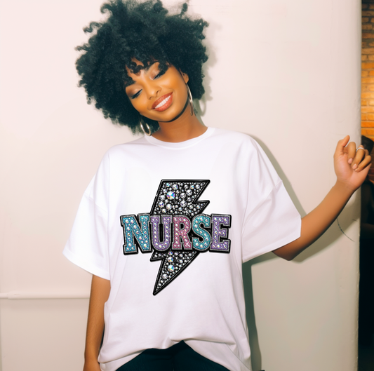Nurse Diamond DTF TRANSFER