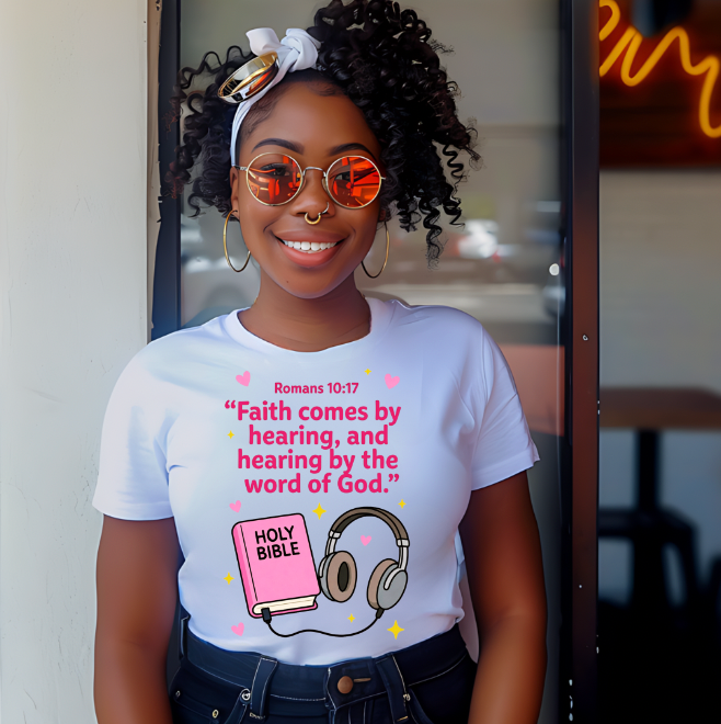 Faith Comes By Hearing DTF TRANSFER