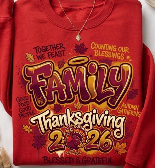 Family Thanksgiving Sweatshirt