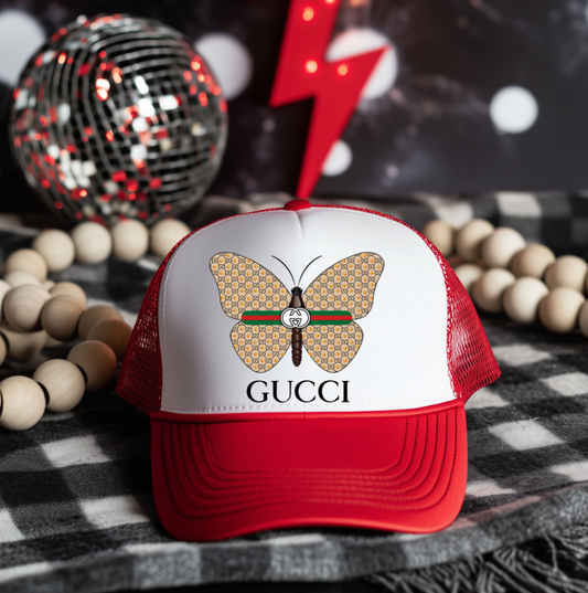 Butterfly  Hat DTF Transfers