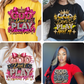 4 Pack DTF Transfer Grab Bag God dont play about me | Faith Heat Transfers