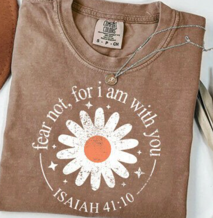 Fear Not Trendy Christian DTF  Transfers