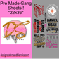 22x36 Christian Bundle  Sheet| DTF Transfer SheetDTF Gang Sheet