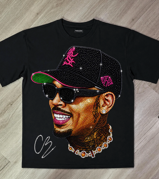 BLING Chris Brown Breezy Bowl DTF  Transfer