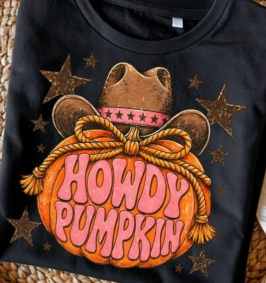 Howdy Pumpkin Western DTF  Transfers