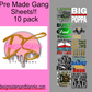 10 Pack Fathers Day Volume 2  DTF Transfers Bundle