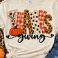 Thanksgiving Yarn Style   DTF TRANSFER