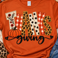 Thanksgiving Yarn Style   DTF TRANSFER