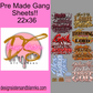 22x36 Hot Christian Volume 2   Bundle Sheet| DTF Transfer Sheet DTF Gang Sheet