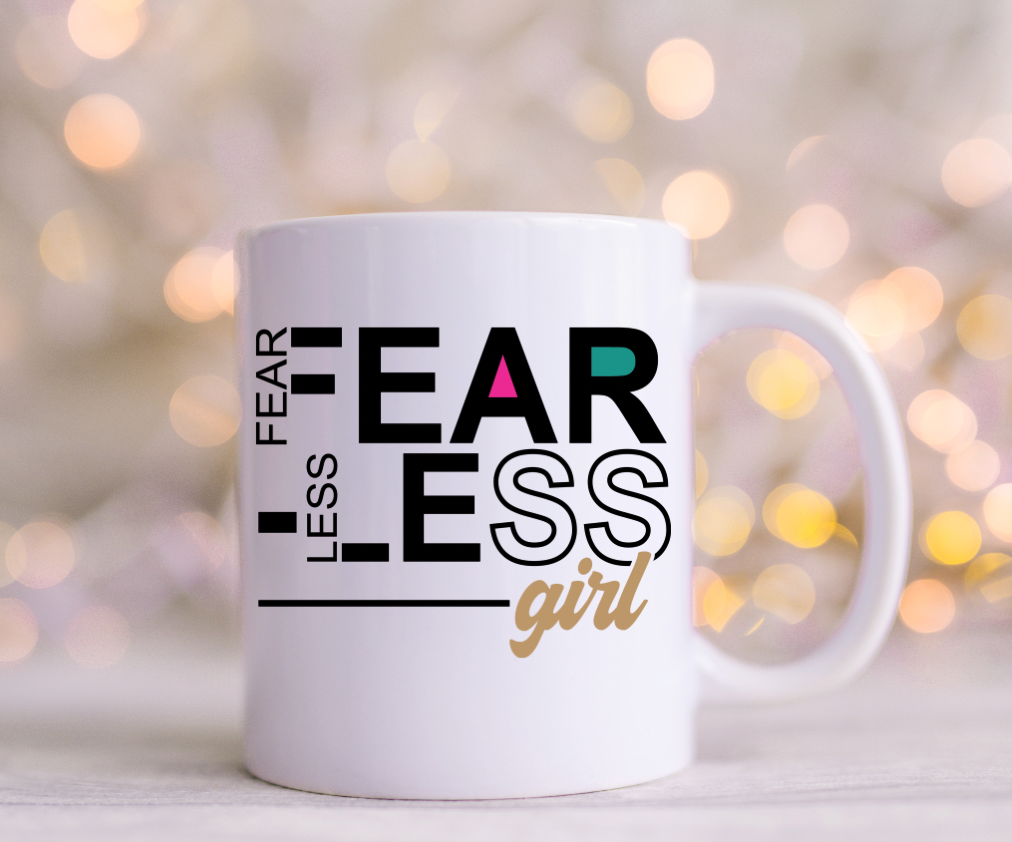 Fear less Girl  UV Decals