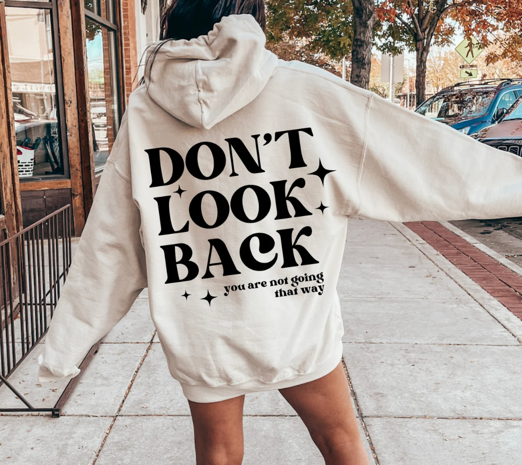 Don't Look Back Screen Print