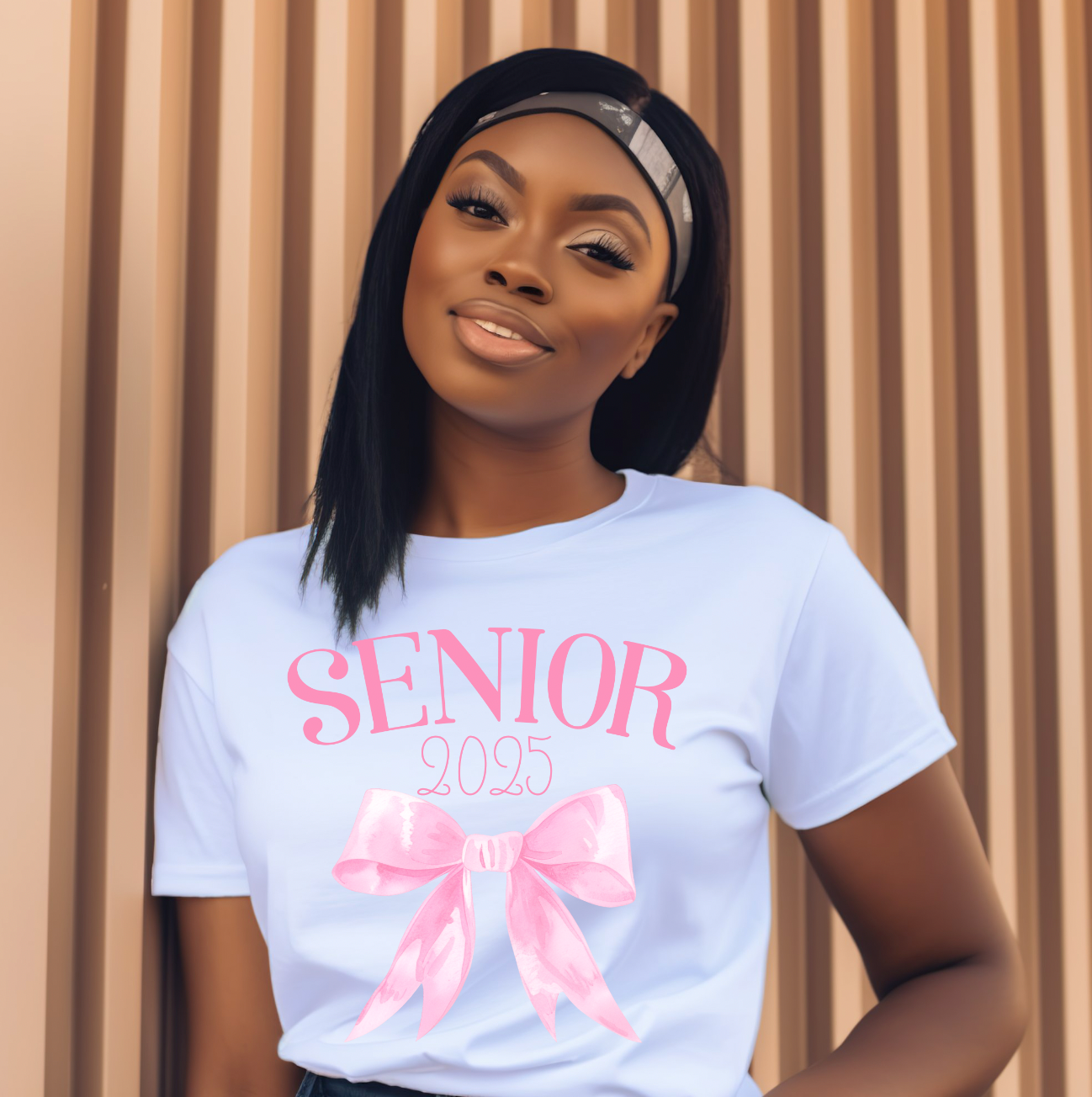 Pink Coquette Senior 2025 Shirt