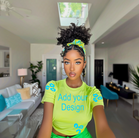 12x12 Light Blue   Leopard Sheet  Screen Prints