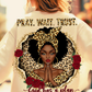 4 Print Black Woman Christian Bundle   DTF  Transfers