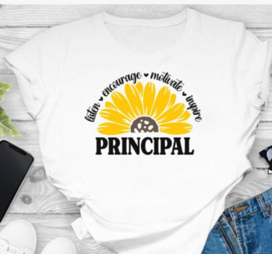 Sunflower Principal DTF Transfer