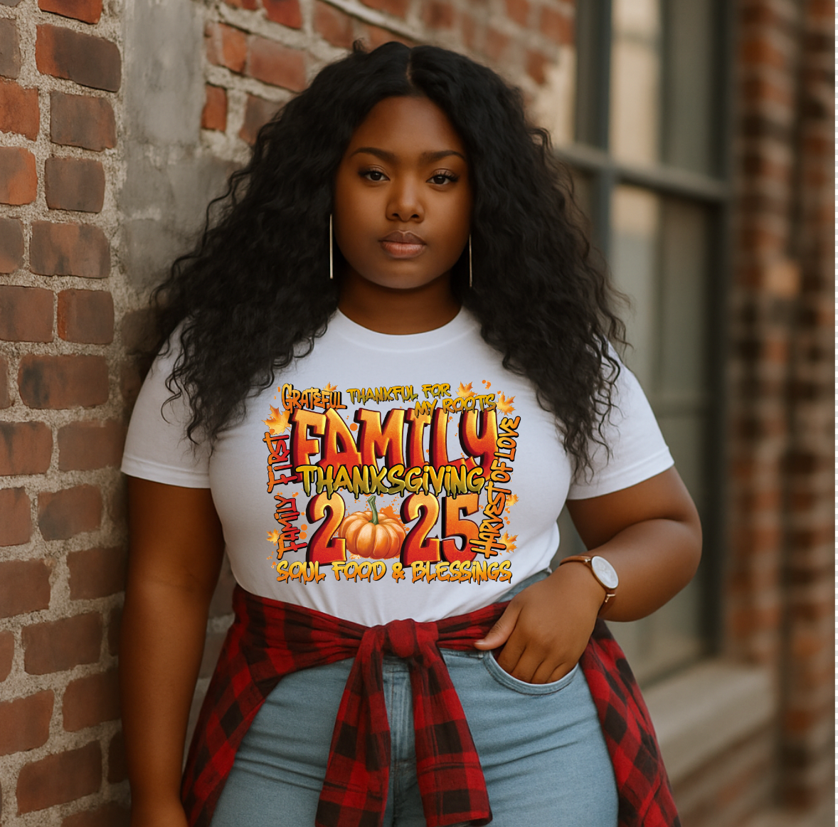 Family 2025 Thanksgiving  DTF Transfer