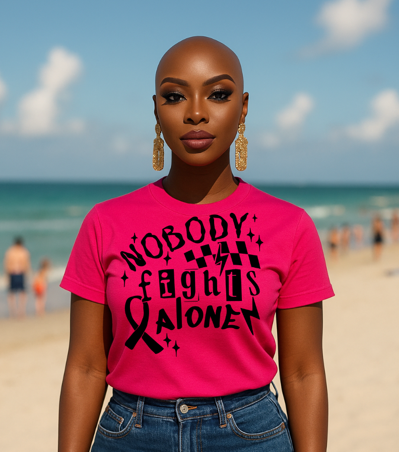 Nobody fight Alone Screen Prints