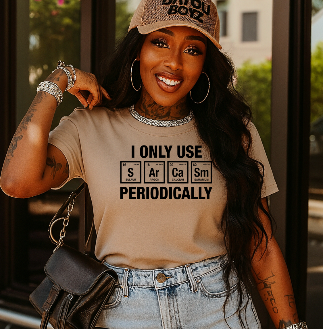 I ONLY USE Sarcasm Periodically  Screen Prints