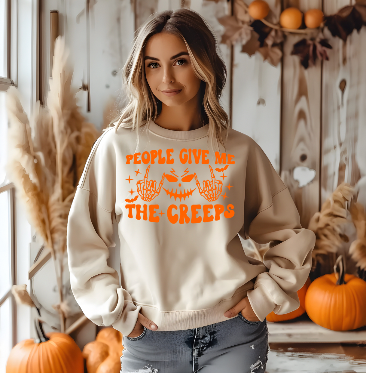 People Give me the Creeps Screen Print