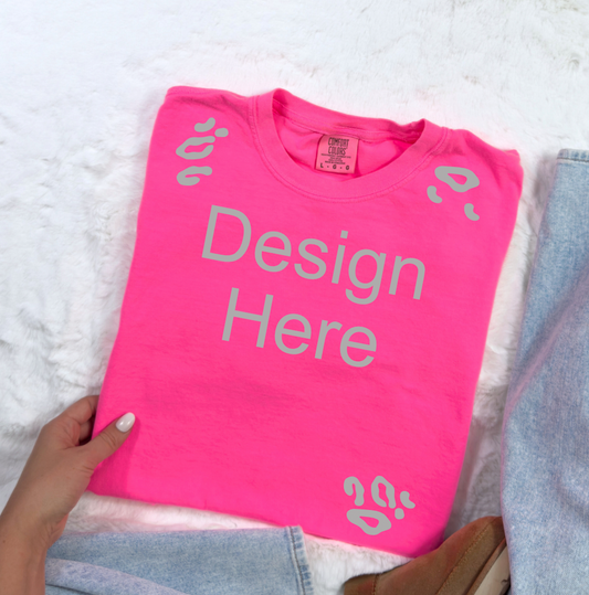 12x12 Silver Leopard Sheet  Screen Prints