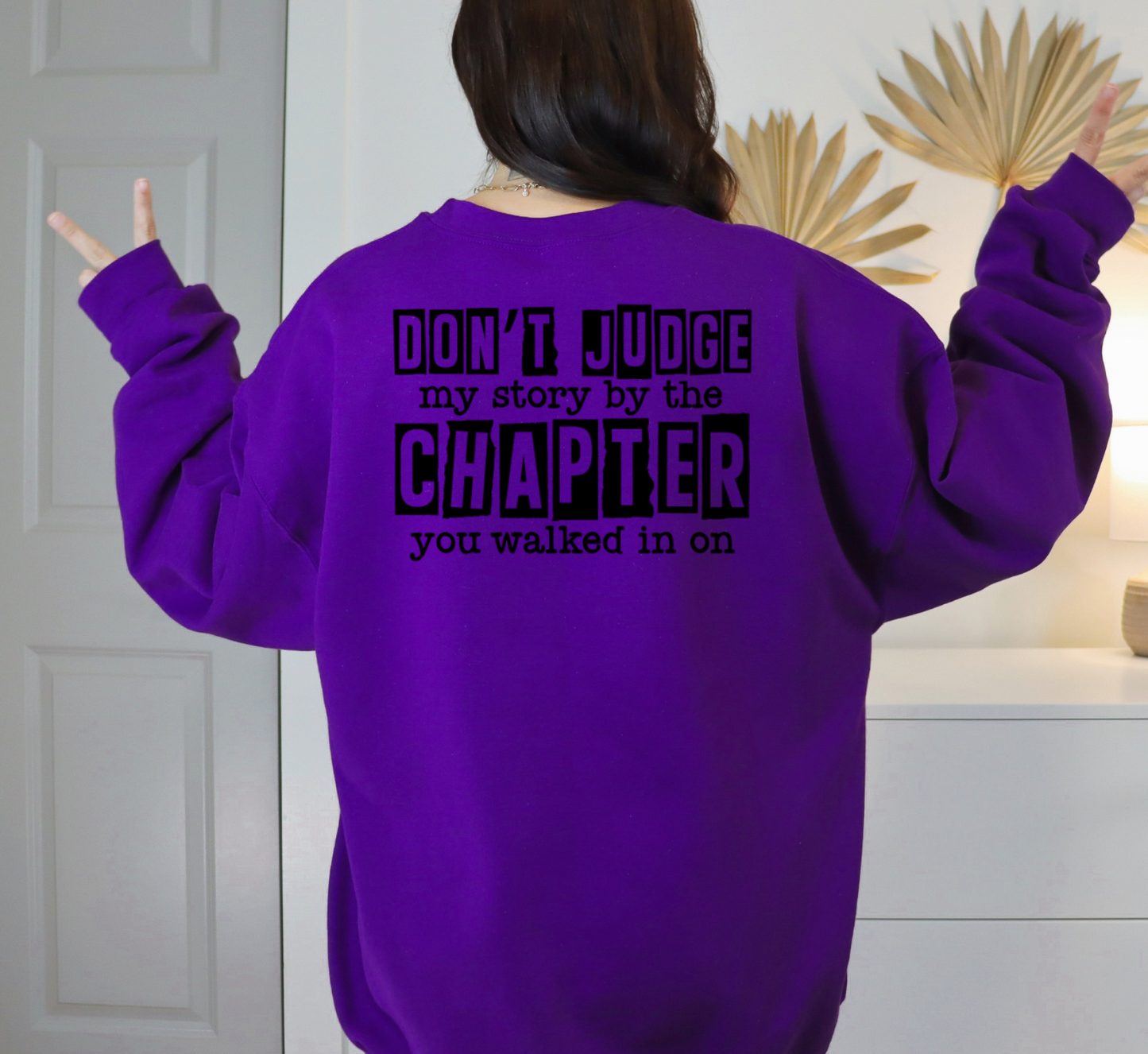 Don't Judge Screen Print