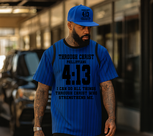 Philippians 4:13  Screen Prints with Pocket Print