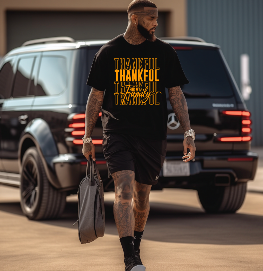 Stacked Thankful Family Screen Prints (Prints sold separately)