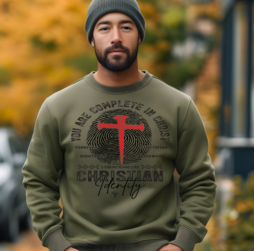 We are complete in Christ DTF Transfers