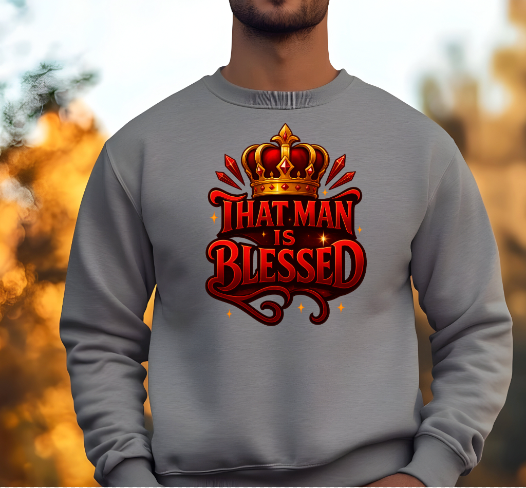 That Man is Blessed DTF Transfers