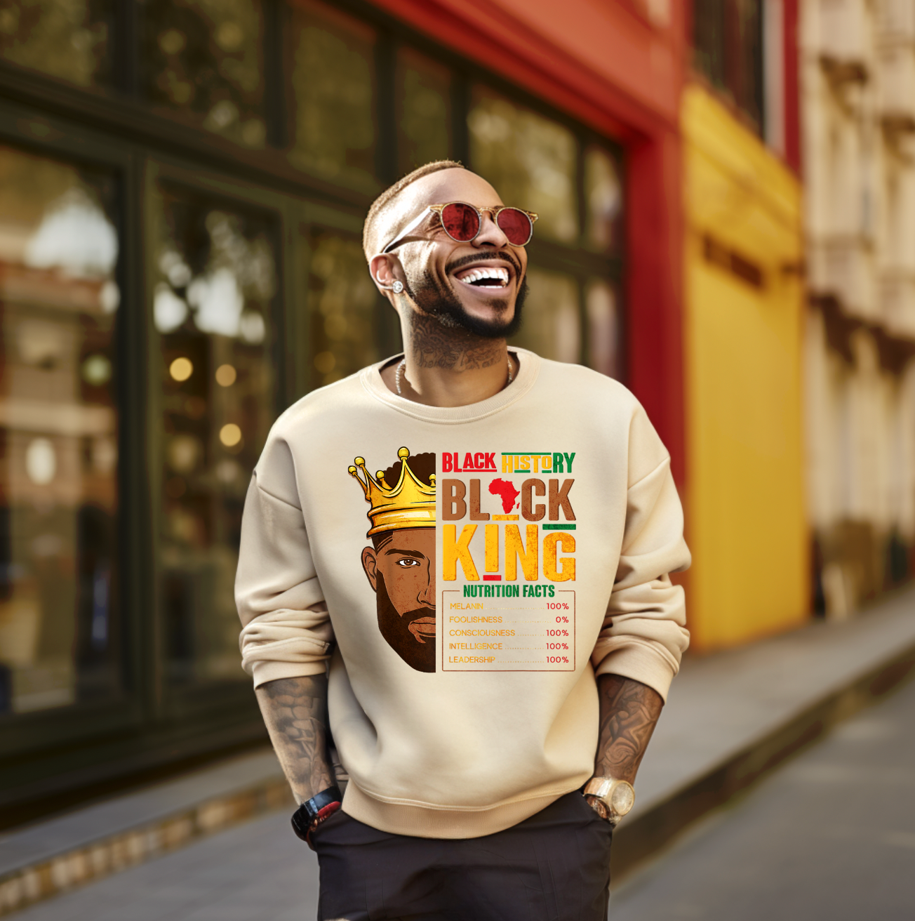 Black King DTF Transfer