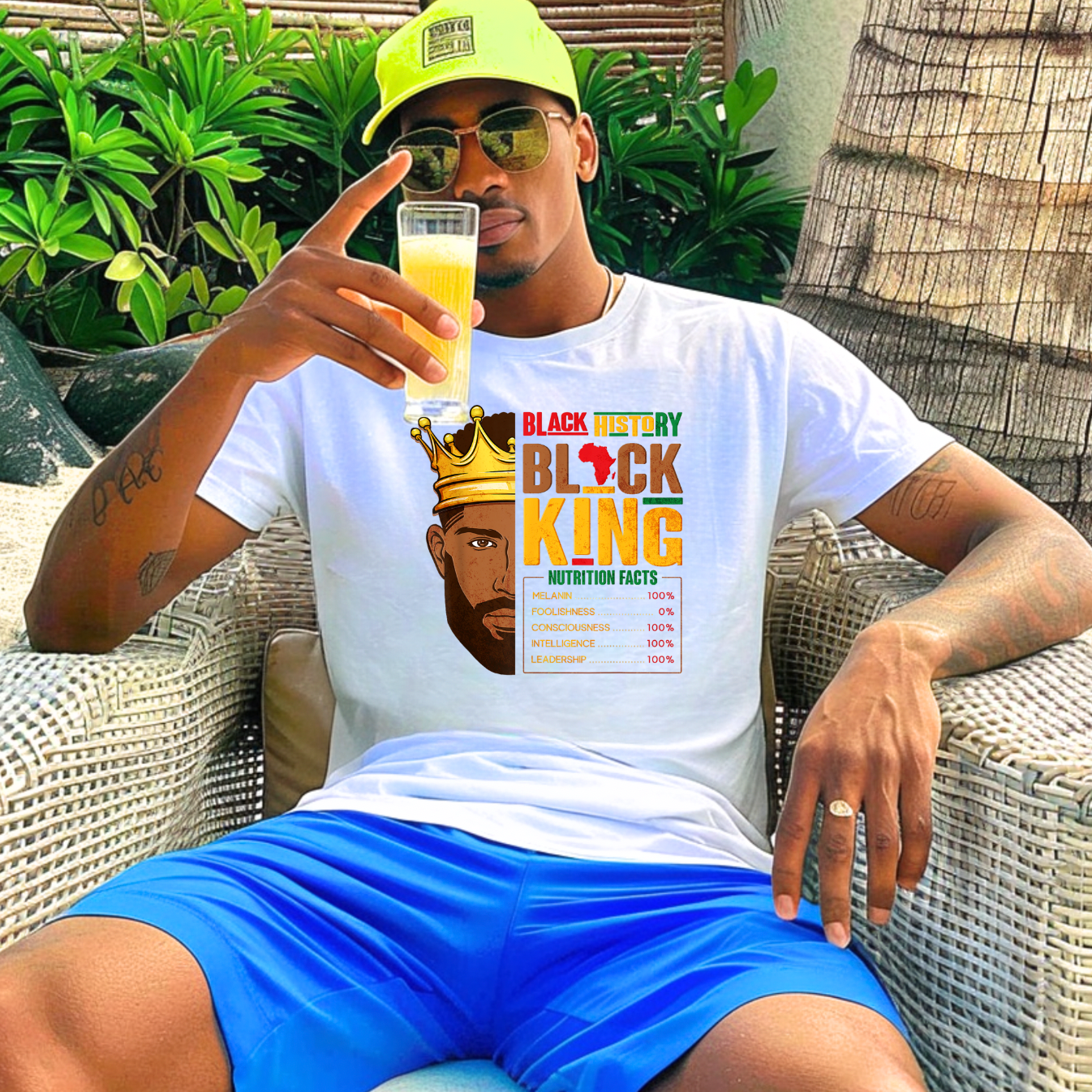 Black King DTF Transfer