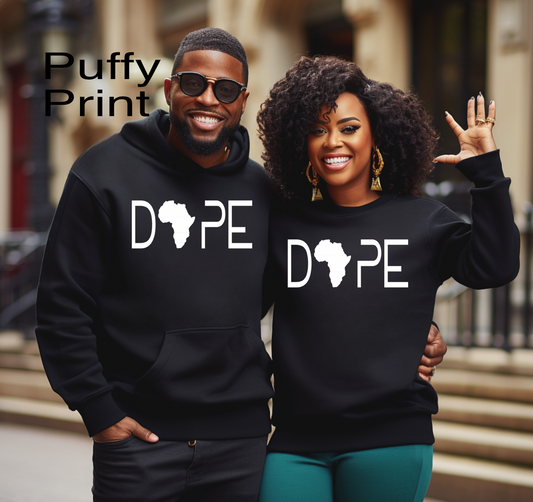 Dope  Puffy Screen Print