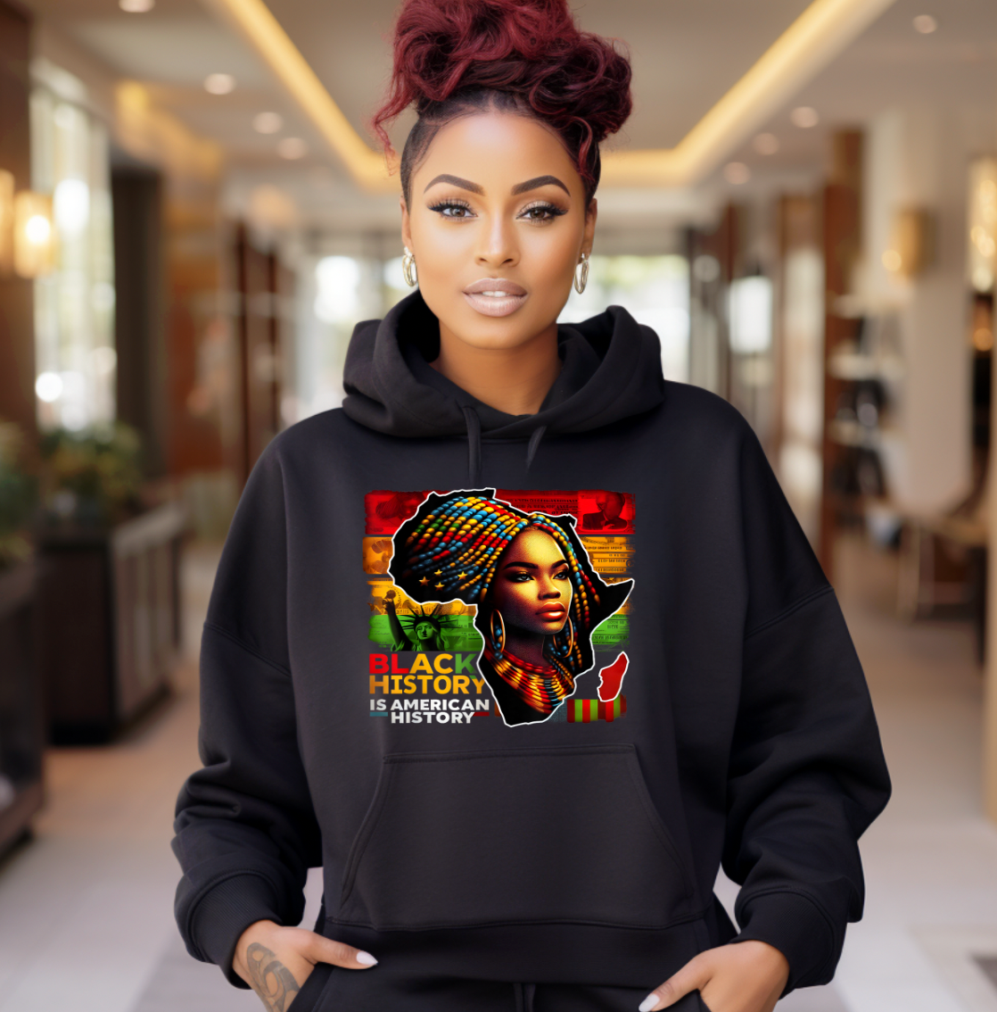 Black History is American History  DTF Transfer