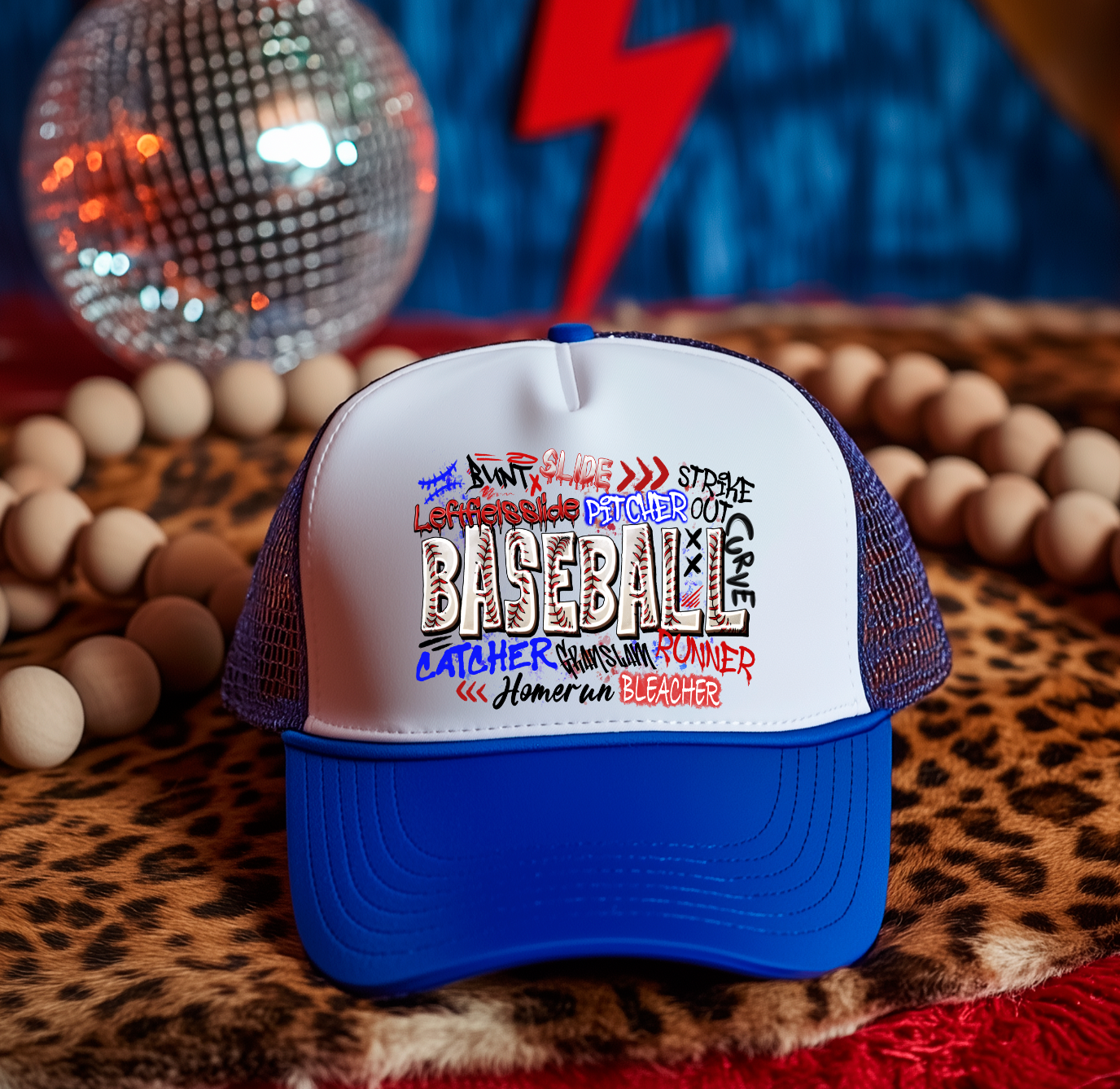 Baseball DTF Hat Transfer